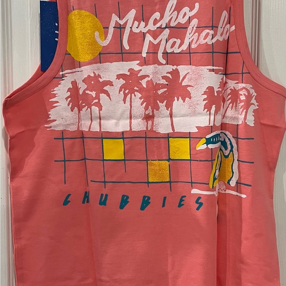 Chubbies tank top mens small NWT - Picture 5 of 8